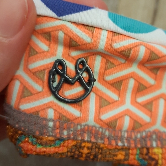 Maaji Funky Heart Tapestry Bikini Bottom S - Picture 3 of 6